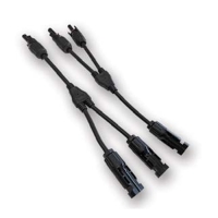 Tap-off dual and triple photovoltaic connectors with flexible hose for parallel connection SCF/D-TL (11401 SCF/D-TL)